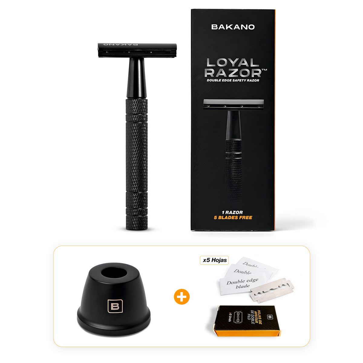 Cuchilla doble filo Loyal Safety Razor Bakano