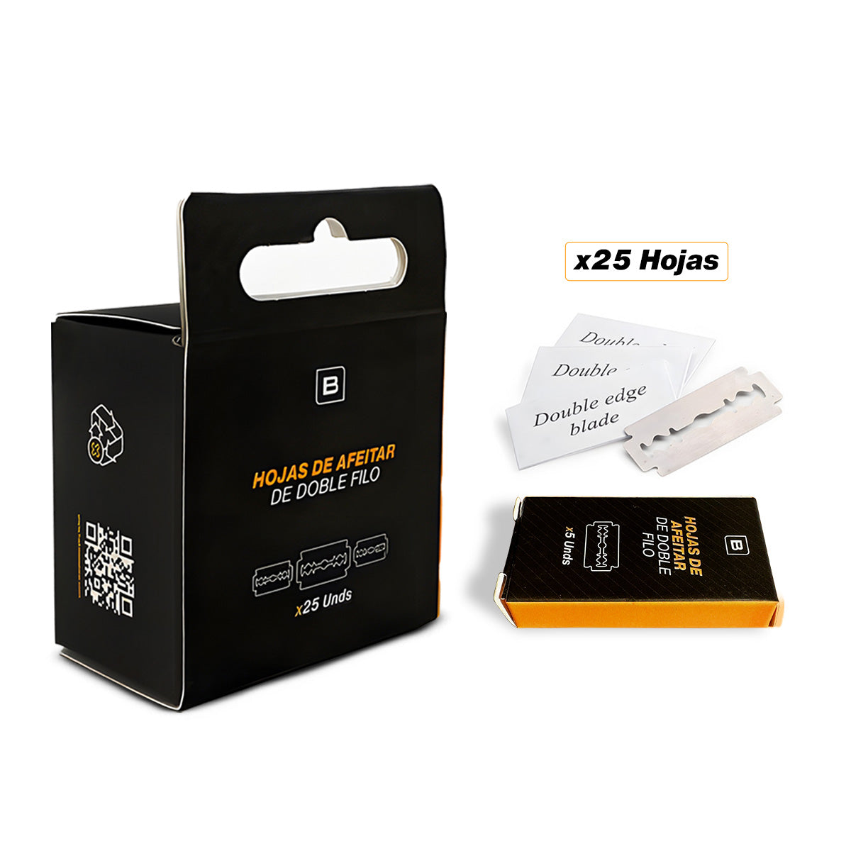 Cuchilla doble filo Loyal Safety Razor Bakano Repuesto