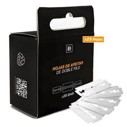 Bakano Loyal ™ Safety Razor 25 cuchillas Gratis