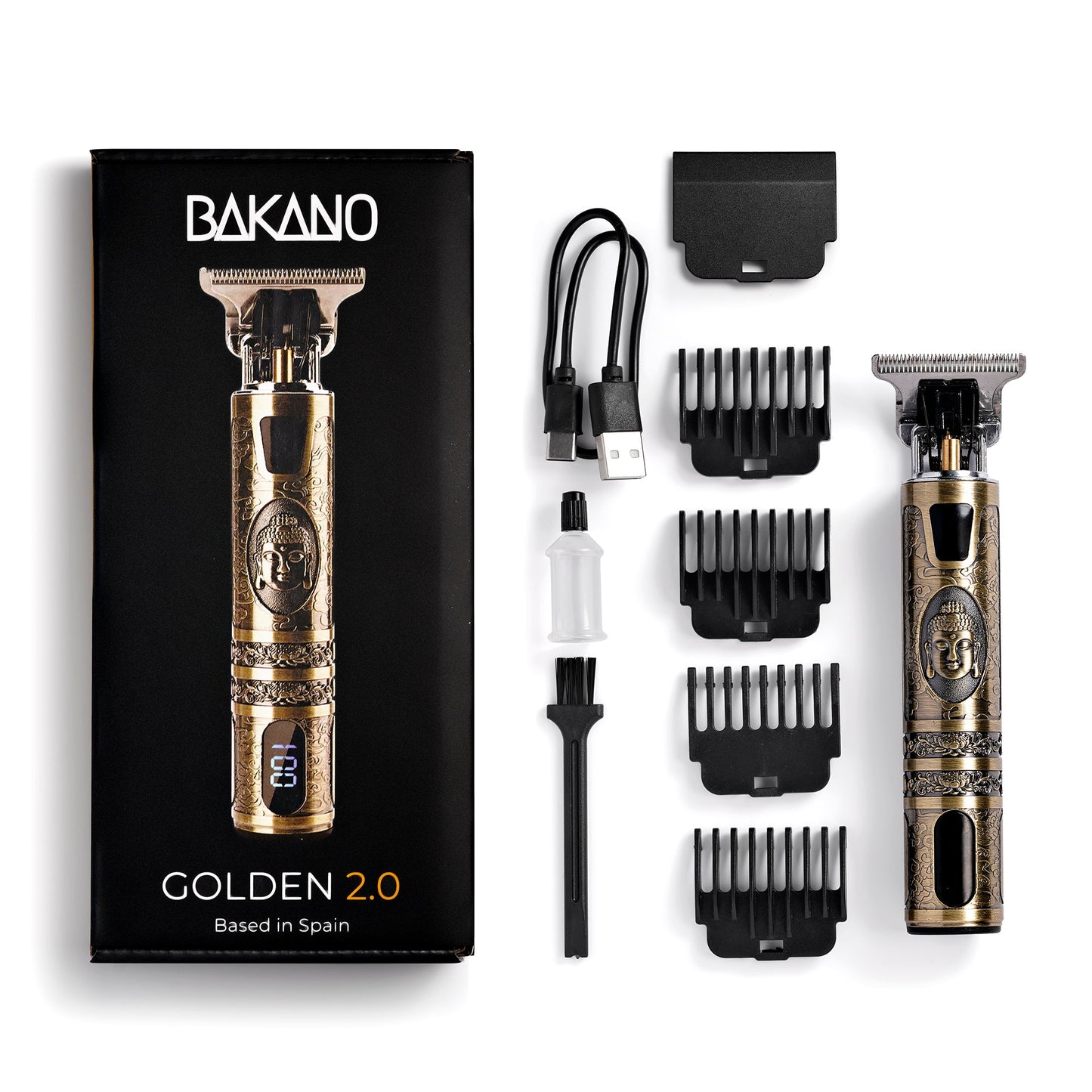 Navalha Profissional Bakano Golden 2.0™